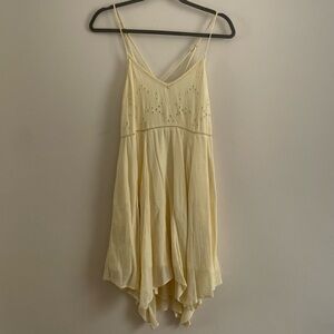 Abercrombie & Fitch Yellow Mini Dress